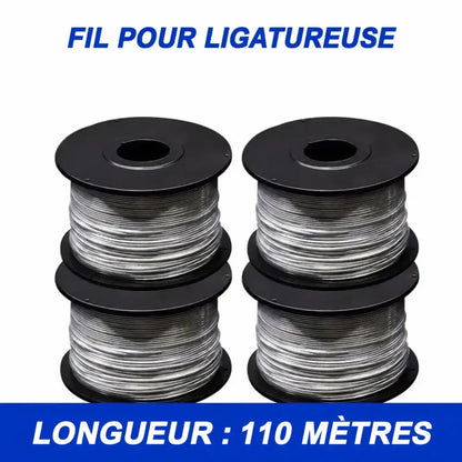 Fil pour ligatureuse – texte en français