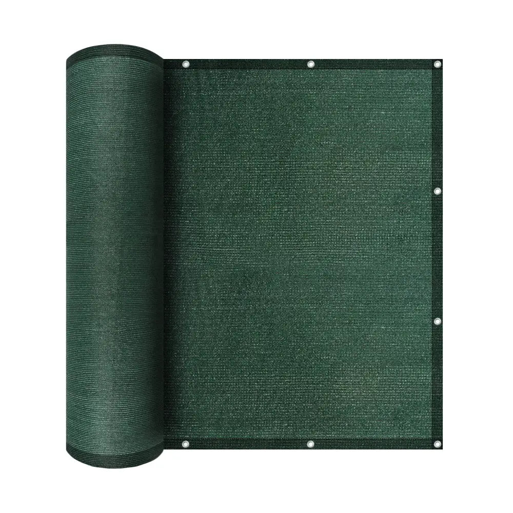 Filet brise-vue PEHD 150 g/m² – rouleau 10 m – variante Vert foncé – 10 × 2 m