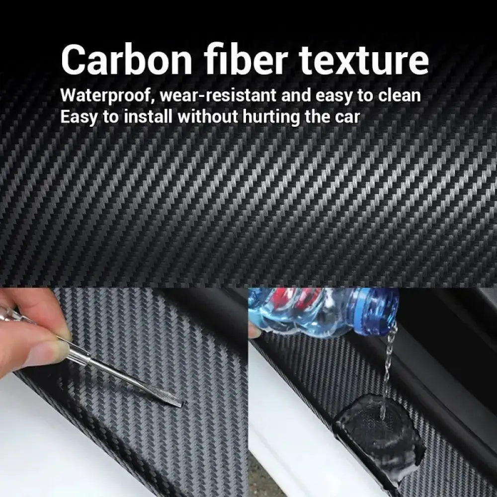 Film adhésif de protection aspect carbone – 10 cm × 5 m – détail produit 3