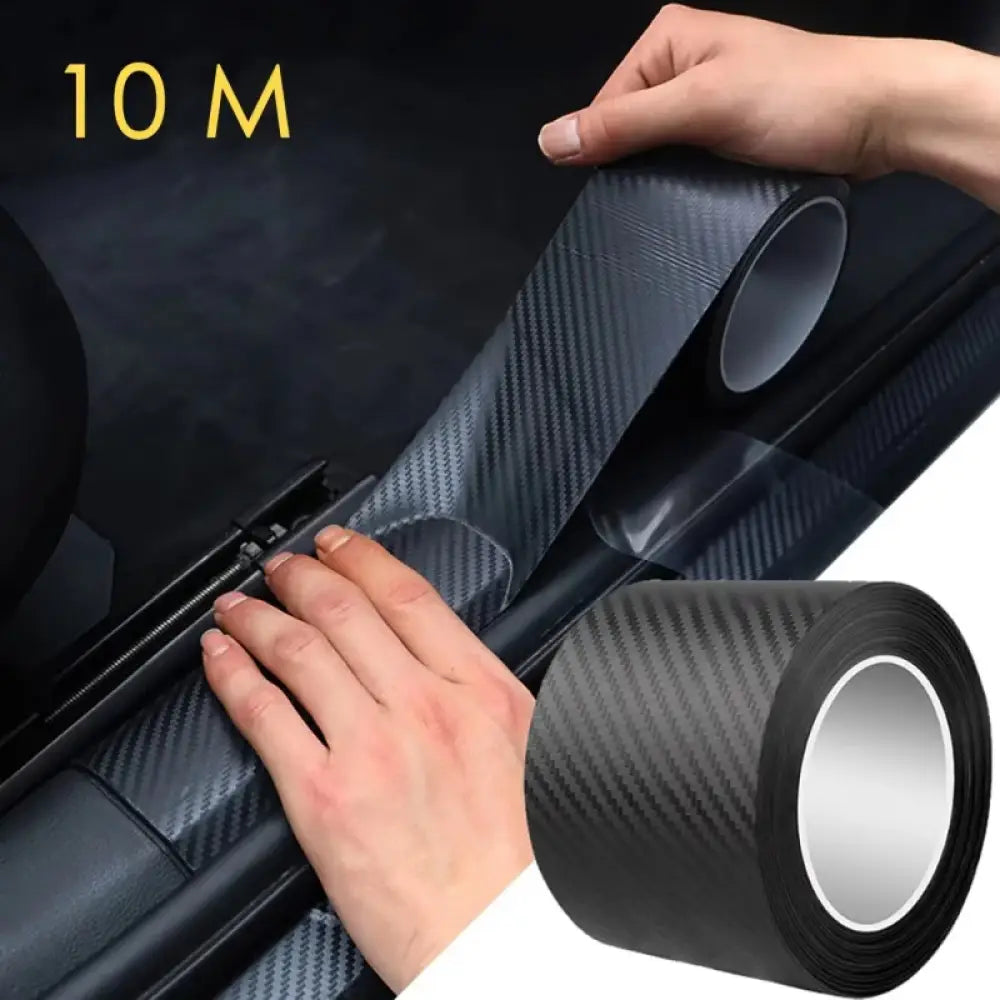 Film adhésif de protection aspect carbone – 10 cm × 5 m – détail produit 2