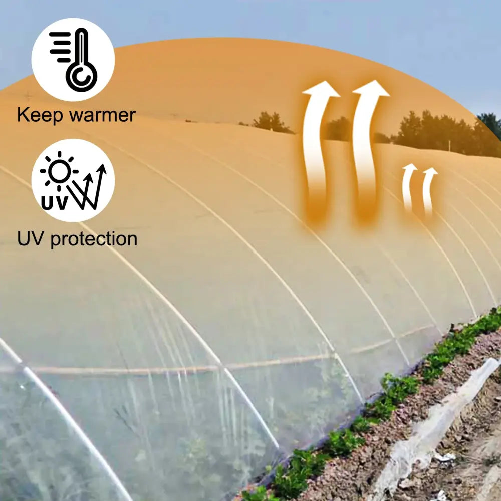 Film De Serre Agricole Transparent UV Polyéthylène Pour Légumes