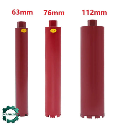 Foret À Noyau Diamant Pour Béton Renforcé Perçage Efficace 63 76 112