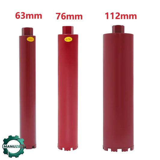 Foret À Noyau Diamant Pour Béton Renforcé Perçage Efficace 63 76 112