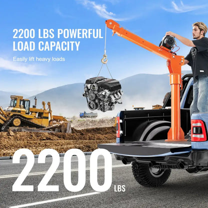 Grue électrique pour camion – flèche pivotante 360° - grue électrique camion flèche pivotante