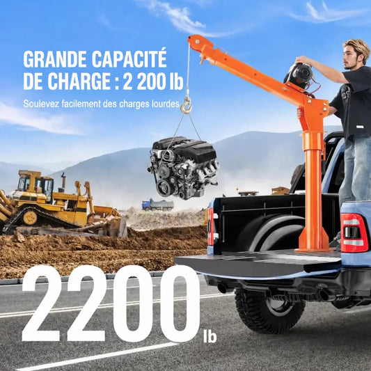 Grue électrique pour camion – texte en français
