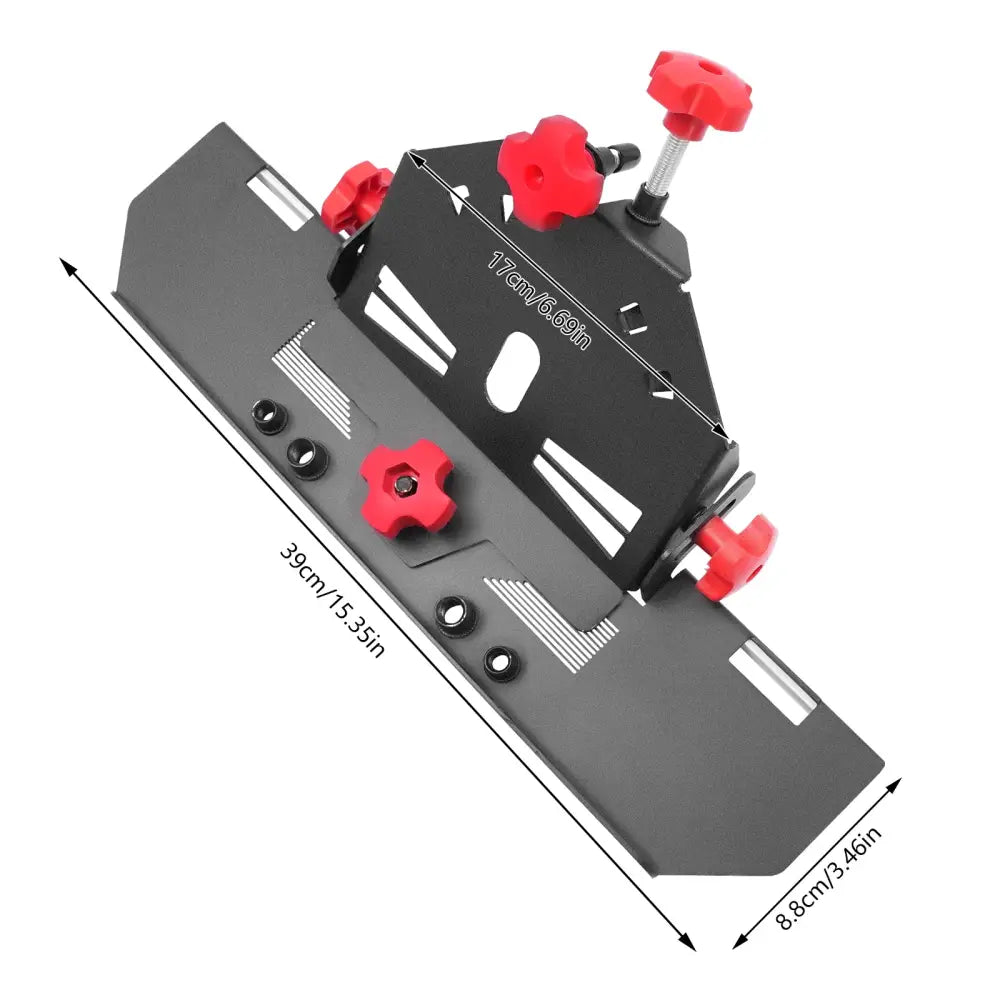 Guide de chanfreinage 45° – meuleuse 115 et 125 mm - Noir / Depuis l’Allemagne - guide chanfreinage meuleuse 45 degrés
