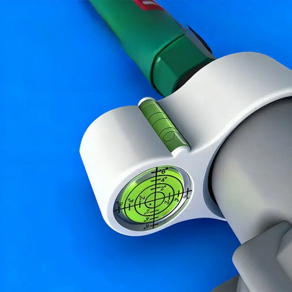 Guide de perçage avec niveau à bulle circulaire pour perceuse - Modèle A - Guide de perçage avec niveau à bulle