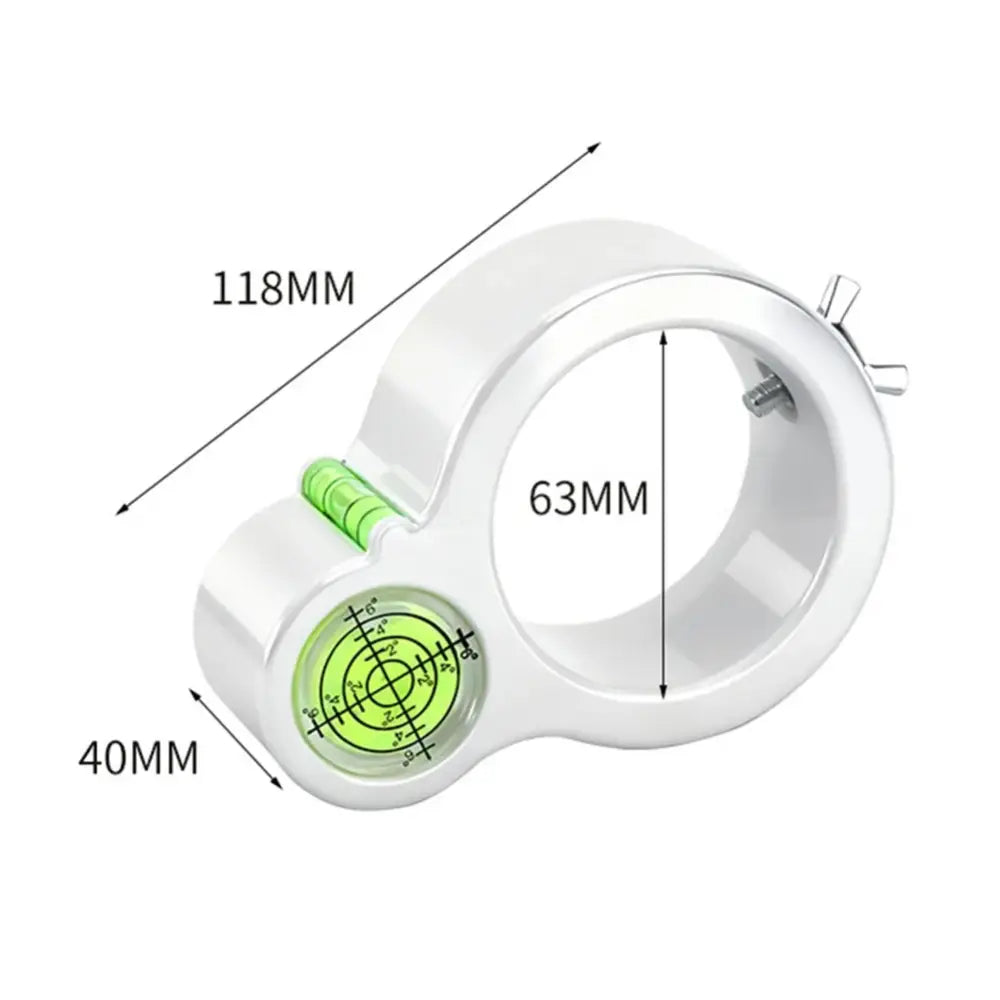 Guide de perçage avec niveau à bulle circulaire pour perceuse - Modèle A - Guide de perçage avec niveau à bulle