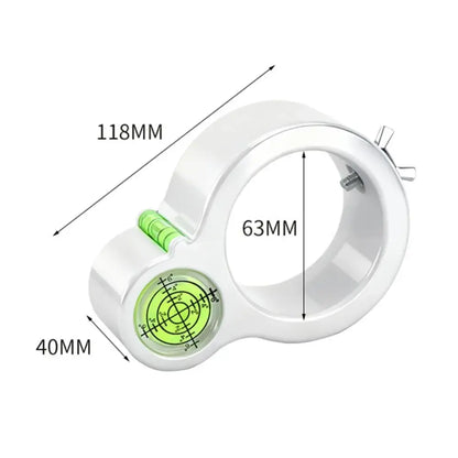 Guide de perçage avec niveau à bulle circulaire pour perceuse - Modèle A - Guide de perçage avec niveau à bulle