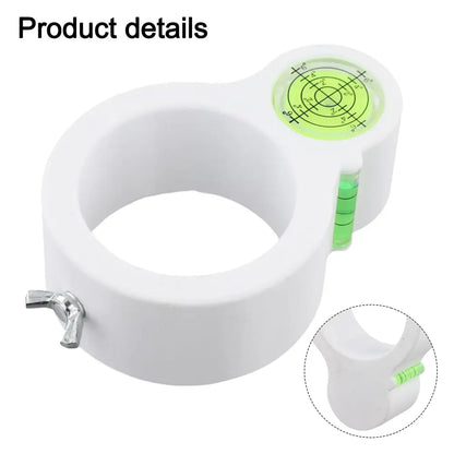 Guide de perçage avec niveau à bulle circulaire pour perceuse - Modèle A - Guide de perçage avec niveau à bulle