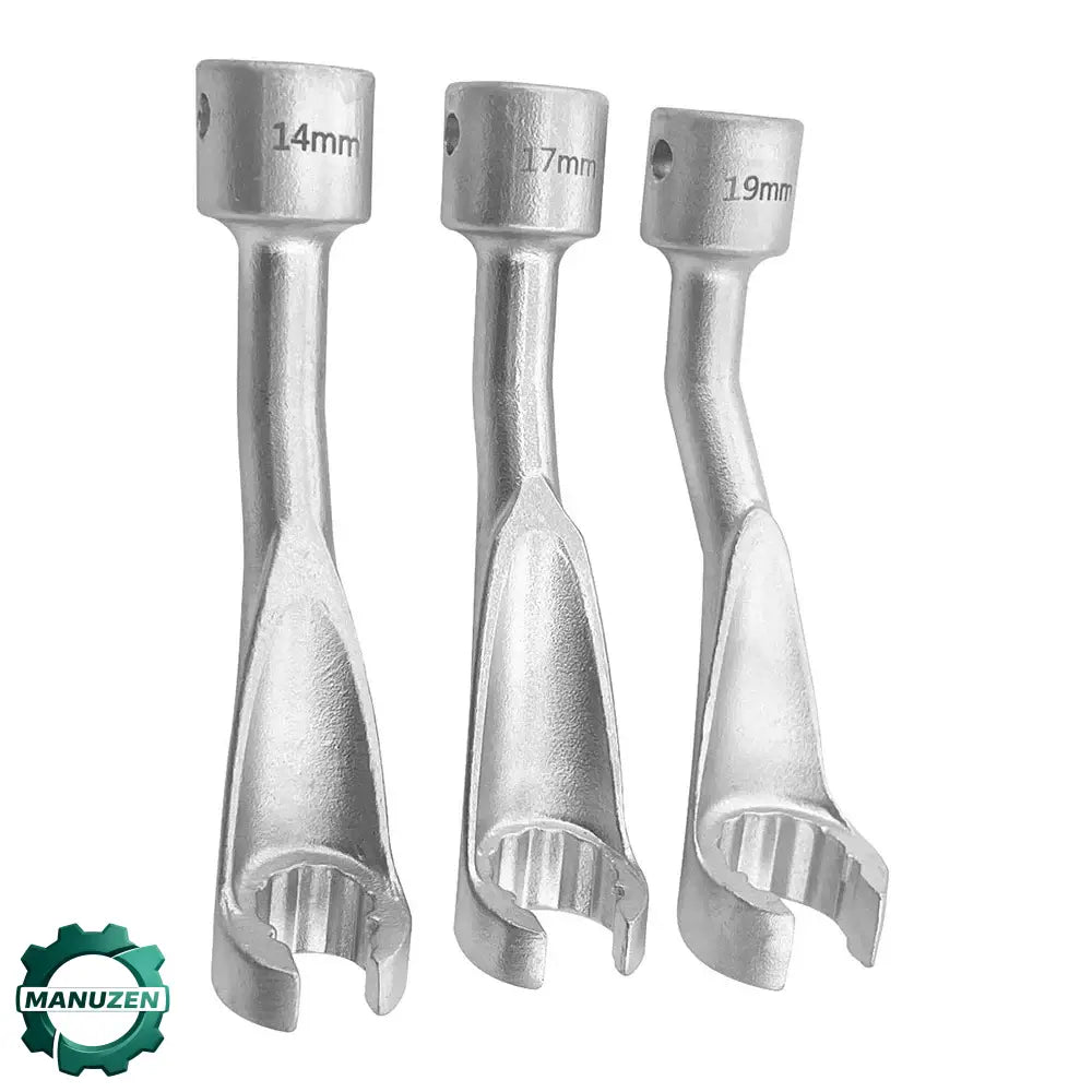 Jeu de 3 douilles injecteurs diesel 14, 17 et 19 mm – vue principale