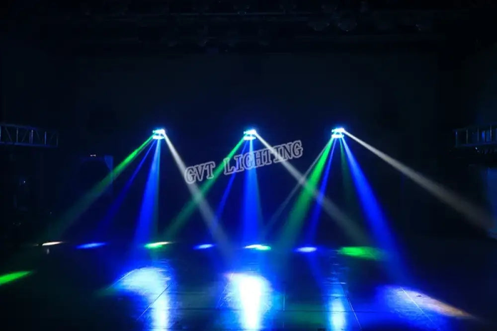 Jeu de lumière Spider LED RGBW 8 × 3 W – DMX512 - France - jeu de lumière spider LED DMX