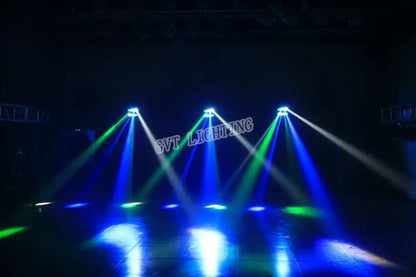 Jeu de lumière Spider LED RGBW 8 × 3 W – DMX512 - France - jeu de lumière spider LED DMX