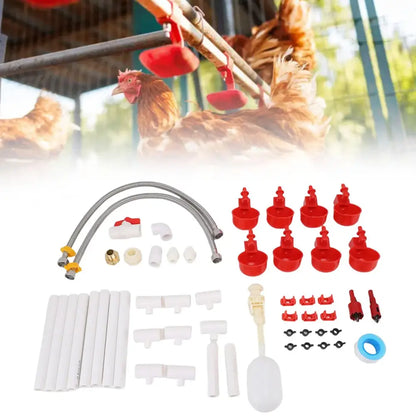 Kit d’abreuvement automatique 8 sorties pour volailles – photo produit 5