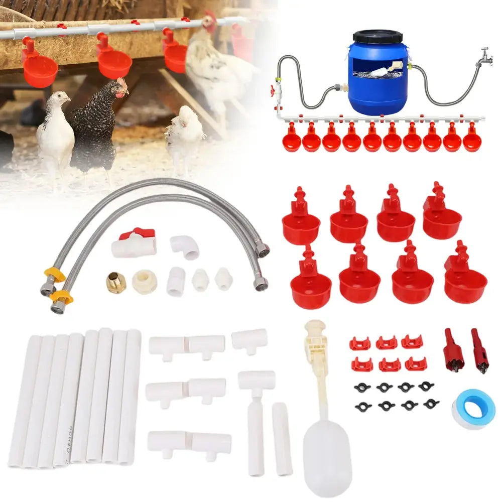 Kit d’abreuvement automatique 8 sorties pour volailles – photo produit 3