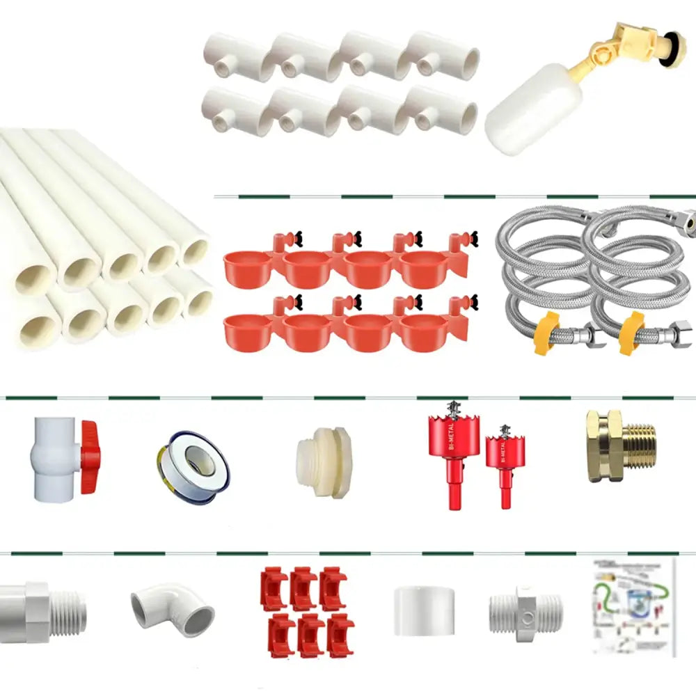 Kit d’abreuvement automatique 8 sorties pour volailles – photo produit 6