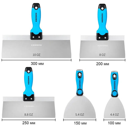 Kit de couteaux à enduire inox, 5 ou 7 pièces 3 à 12 po - 5 pièces (SK-5) / Pologne - Kit de couteaux à enduire