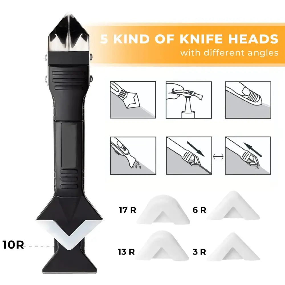Kit de finition de joints silicone 5-en-1 – détail produit 4