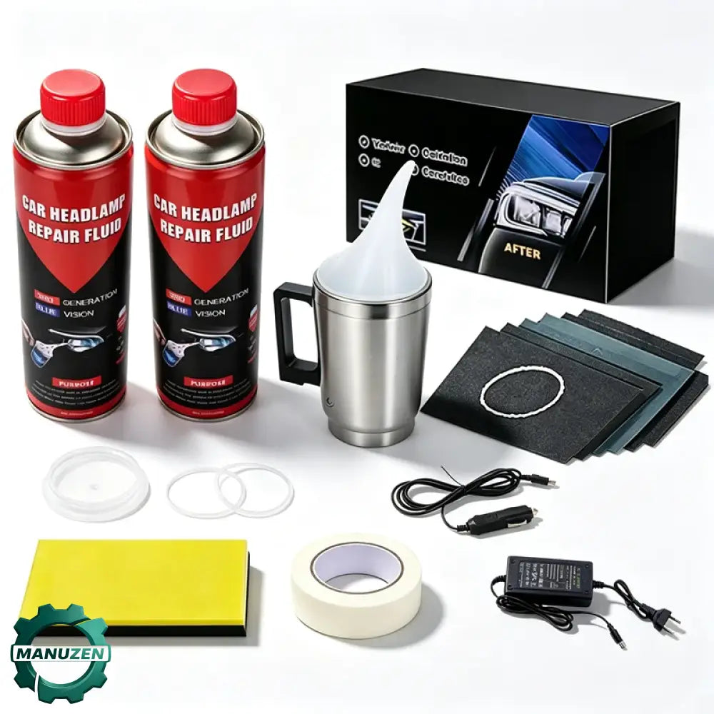 Kit De Réparation De Phares 2x800G Polymère Liquide Pour Voiture - 2*800G / France