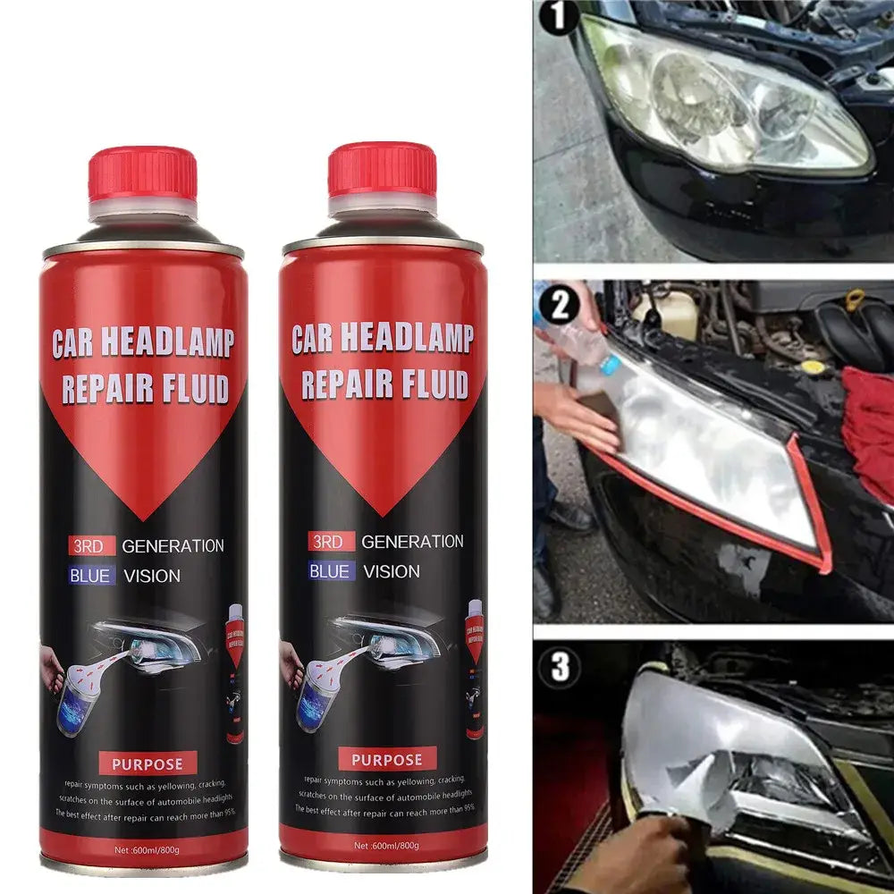 Kit De Réparation De Phares 2x800G Polymère Liquide Pour Voiture - 2*800G / France
