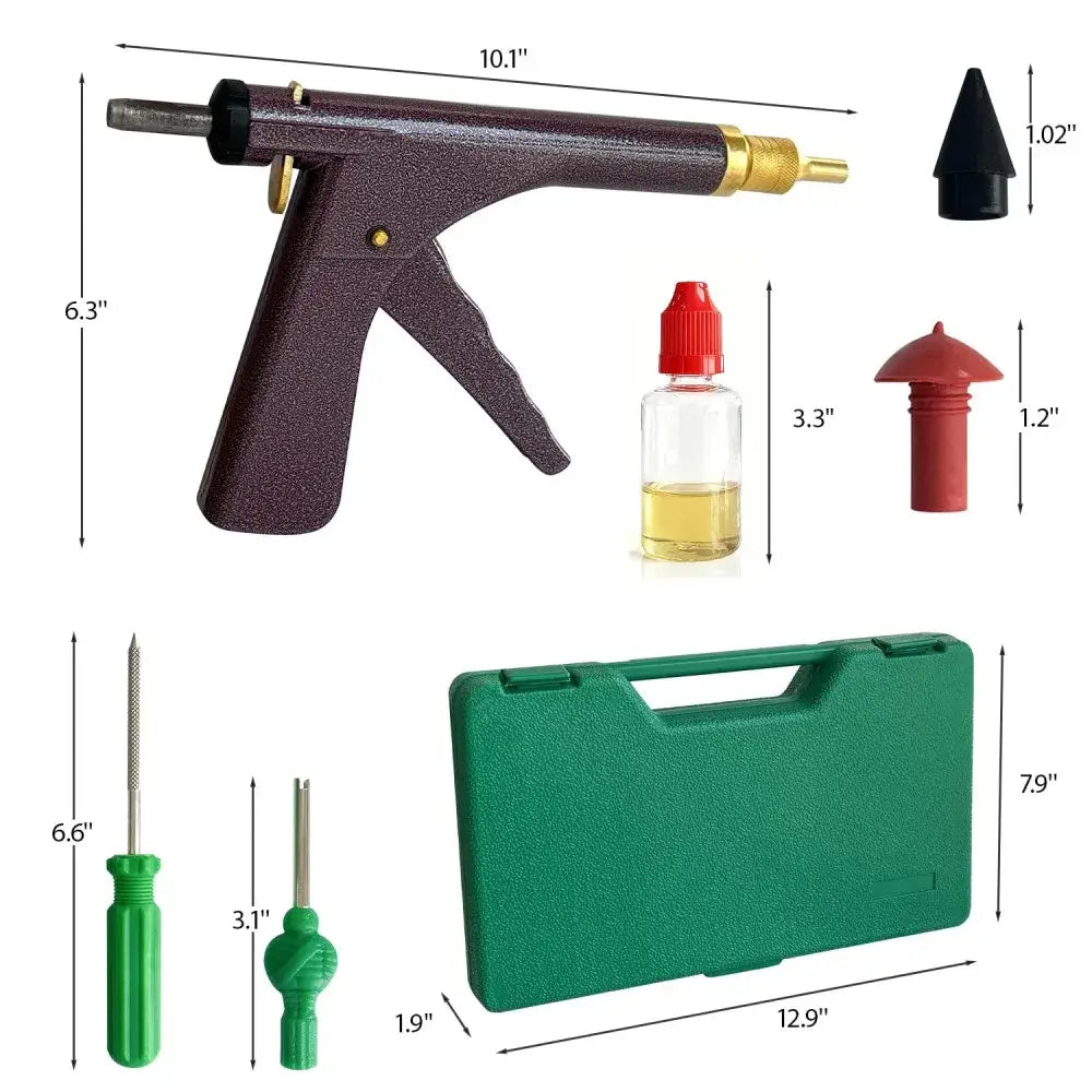 Kit de réparation pneu tubeless à bouchons champignon – auto et moto – vue 2