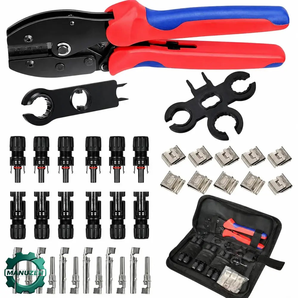 Kit de sertissage MC4 solaire – coffret 37 pièces - France - Kit de sertissage solaire