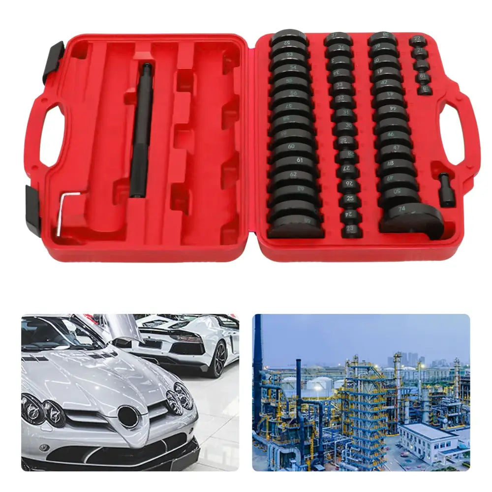 Kit presse roulement de roue 51 pièces – 18 à 65 mm - Outil pour roulement de roue