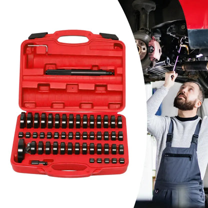 Kit presse roulement de roue 51 pièces – 18 à 65 mm - Outil pour roulement de roue