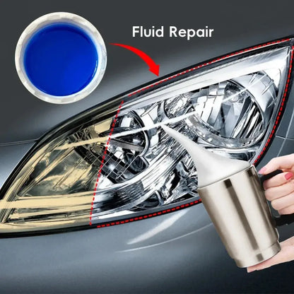 Kit rénovation phares voiture 800 ml — polissage