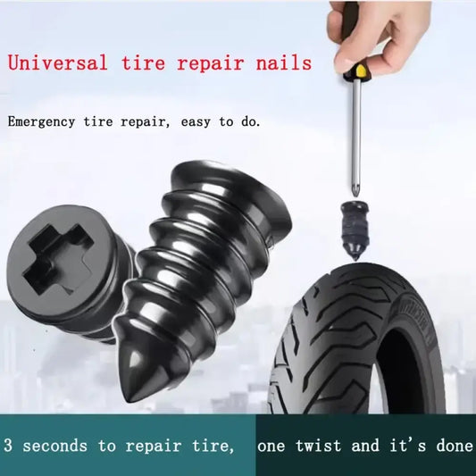 Kit réparation pneu tubeless — 10 ou 20 vis anti-crevaison