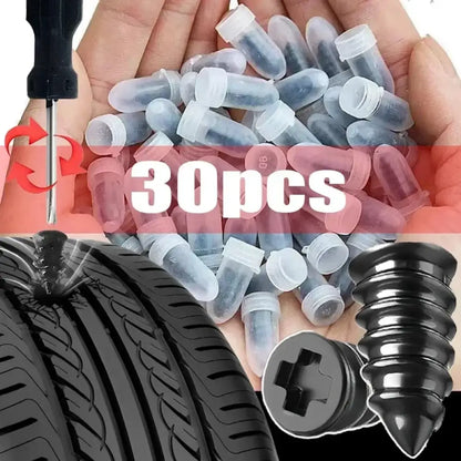 Kit Réparation Pneu Tubeless – 10 ou 20 Vis Anti-Crevaison - Réparation de pneus