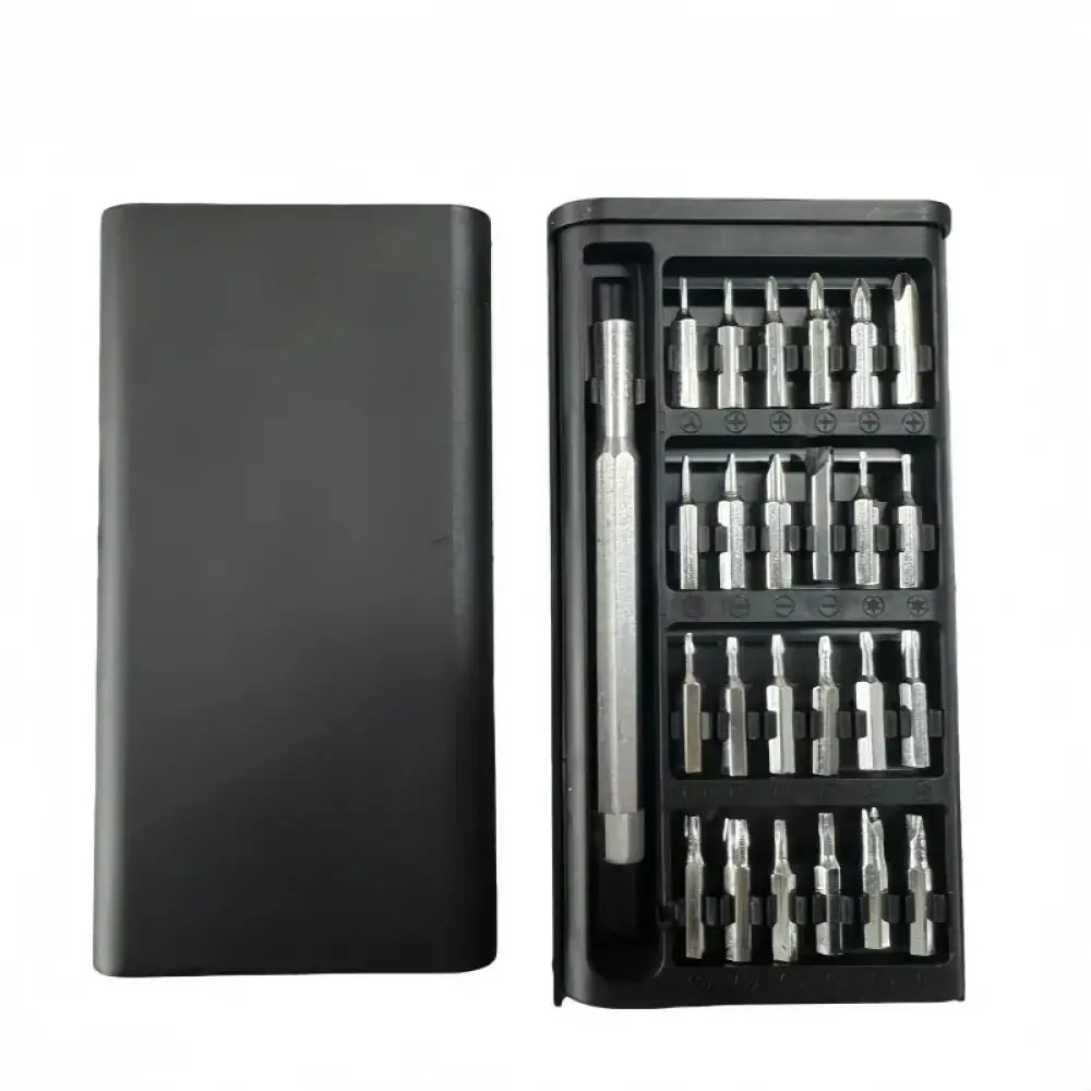 Kit tournevis de précision magnétique 25-en-1 pour électronique - Noir - Kit de tournevis de précision