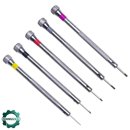 Kit tournevis d’horloger 0,8–1,6 mm – 5 pièces - Kit 5 pièces - Kit d’outils d’horloger