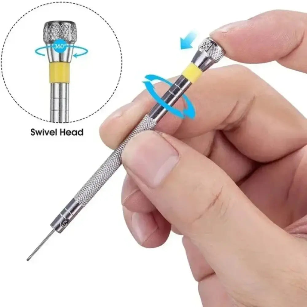 Kit tournevis d’horloger 0,8–1,6 mm – 5 pièces - Kit 5 pièces - Kit d’outils d’horloger