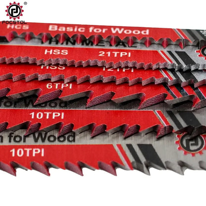 Lames de scie sauteuse T 50 pièces – bois métal et plastique - Lot de 50 lames / France - Lames de scie sauteuse