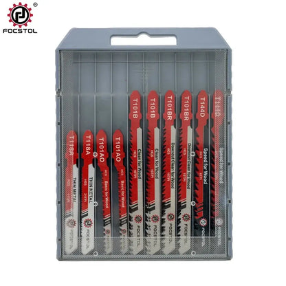 Lames de scie sauteuse T 50 pièces – bois métal et plastique - Lot de 50 lames / France - Lames de scie sauteuse