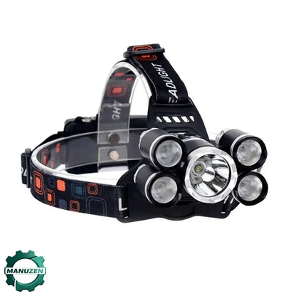 Lampe frontale rechargeable 5 LED – secteur et voiture - Pologne - Lampe frontale rechargeable 5 LED