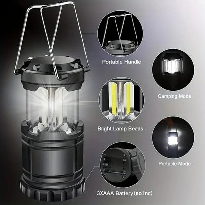 Lanterne de camping LED pliable – éclairage d’urgence - France - Lanternes de camping