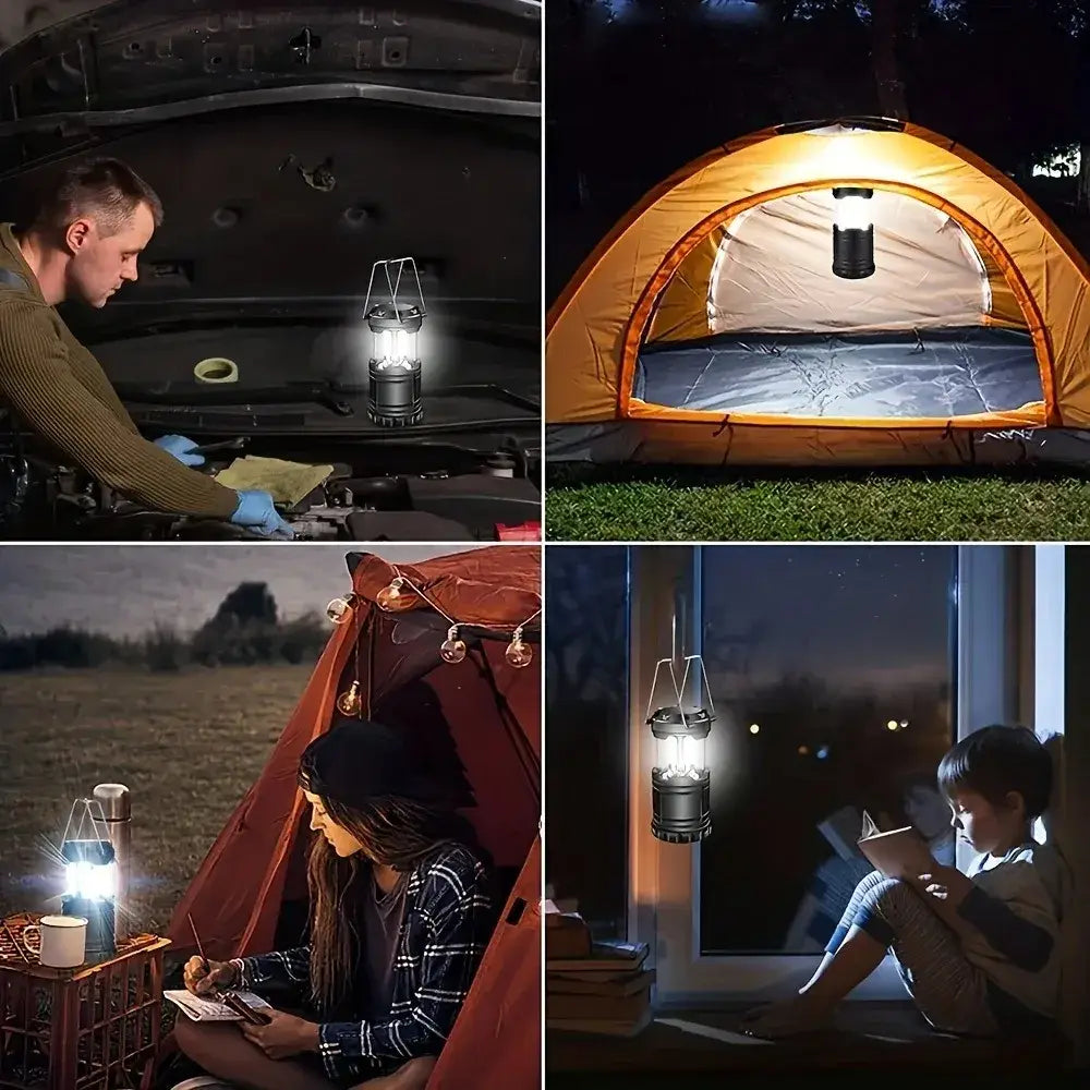 Lanterne de camping LED pliable – éclairage d’urgence - France - Lanternes de camping