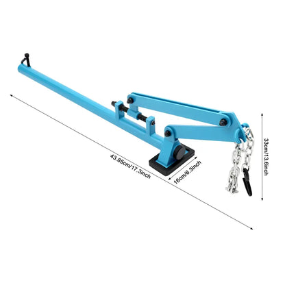 Levier de bras de suspension avec chaîne – réglable - Bleu / France - levier bras suspension chaîne