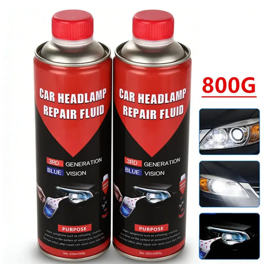 Liquide Polymère Pour Phares Voiture Rénovation Nettoyage Polissage