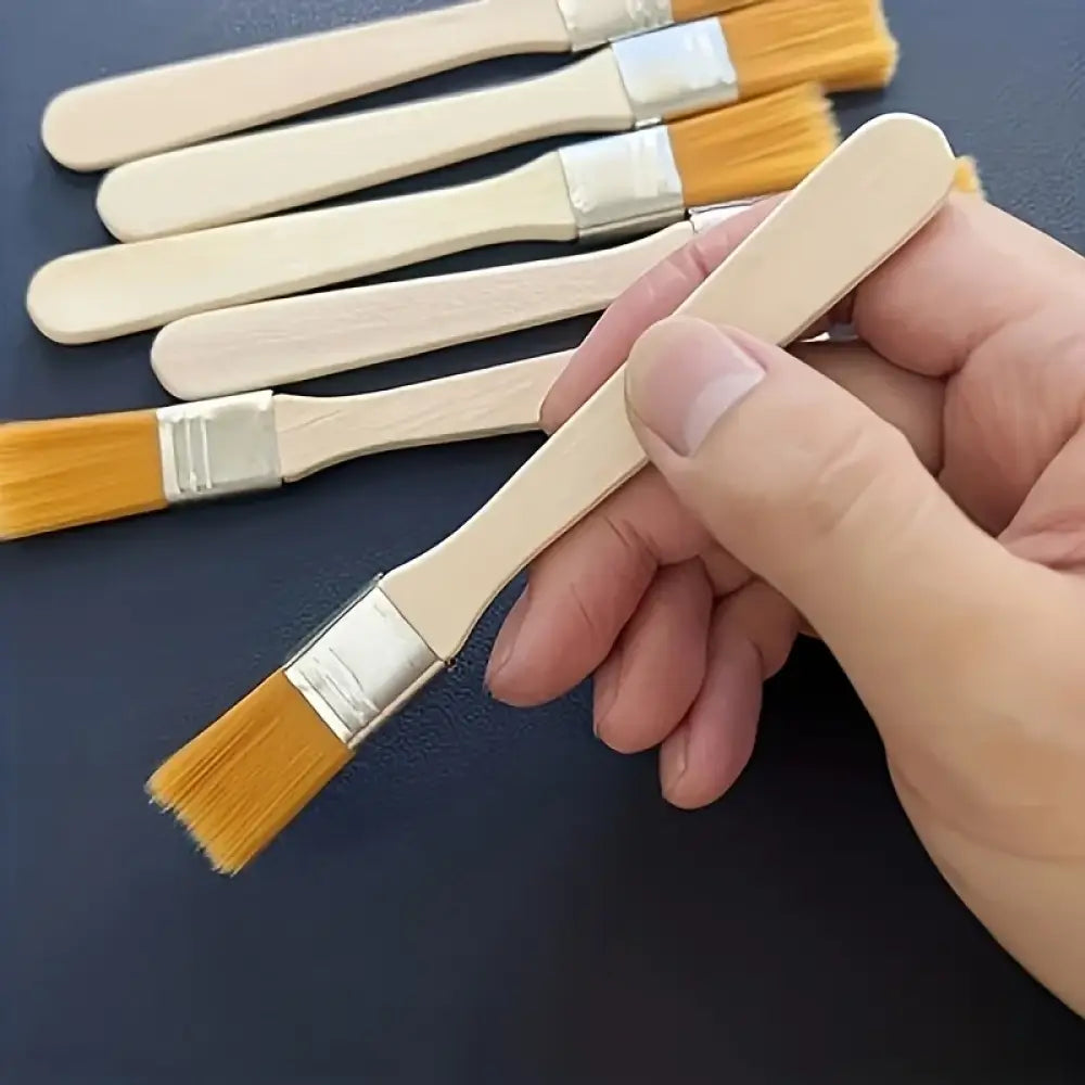 Lot de 10 pinceaux nylon pour peinture à l’huile et acrylique - Lot de 10 pinceaux / France - Pinceaux de peinture
