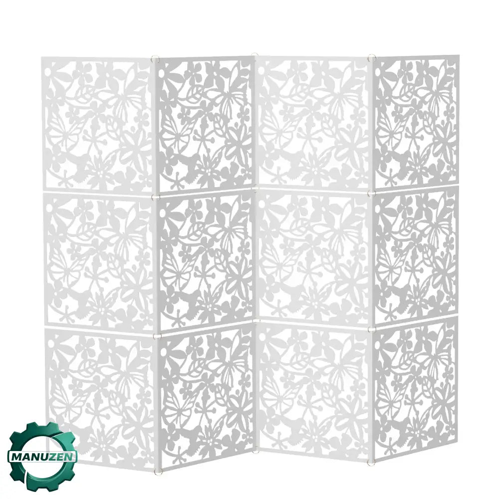 Lot de 12 panneaux décoratifs ajourés 40 × 40 cm – PVC - France - Panneau décoratif