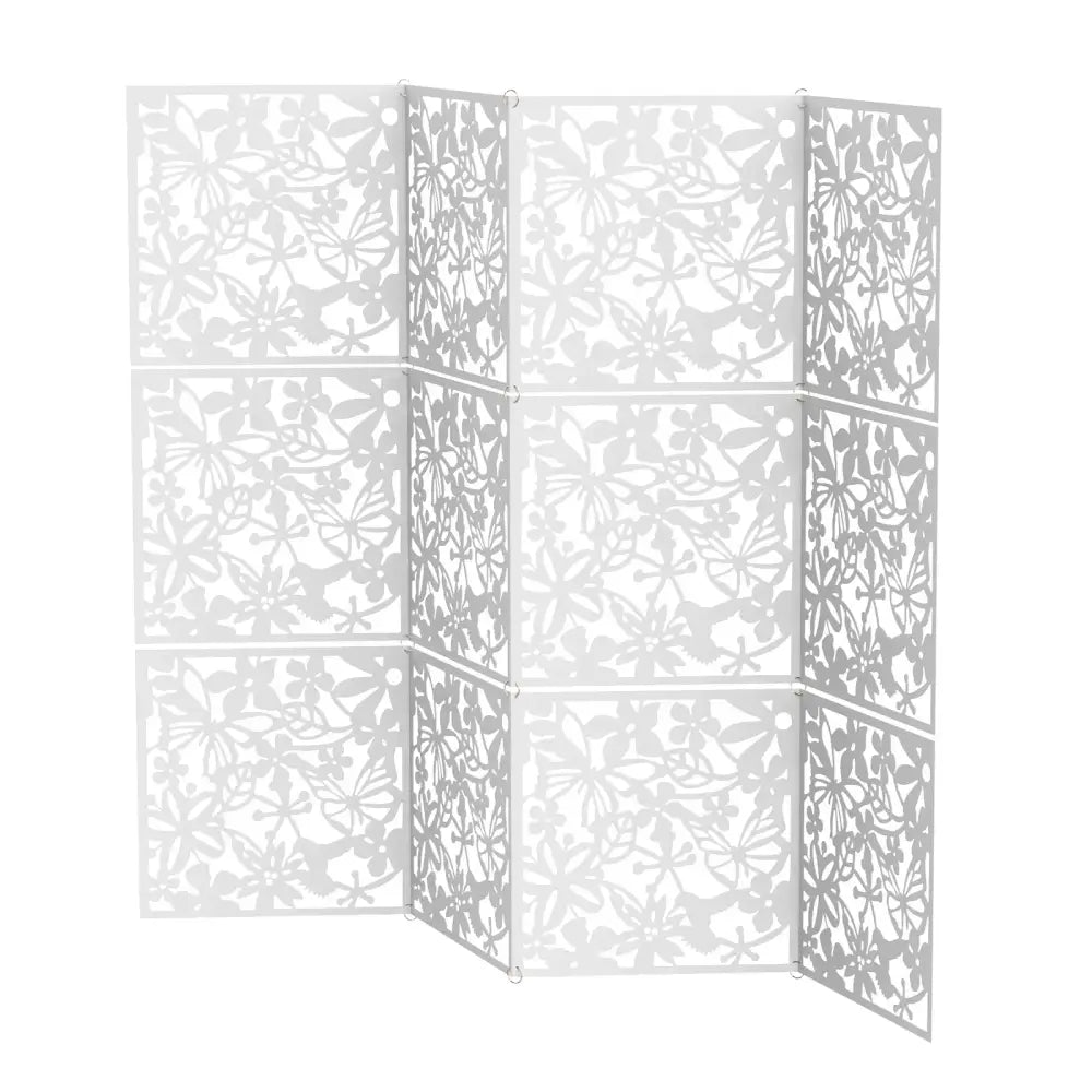 Lot de 12 panneaux décoratifs ajourés 40 × 40 cm – PVC - France - Panneau décoratif
