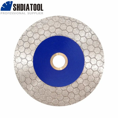 Lot de 2 disques diamant double face 125 mm SHDIATOOL - Lot de 2 / France - Disques diamant pour carrelage