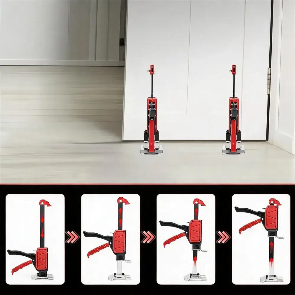 Lot de 2 élévateurs manuels pour pose de meubles – détail 2