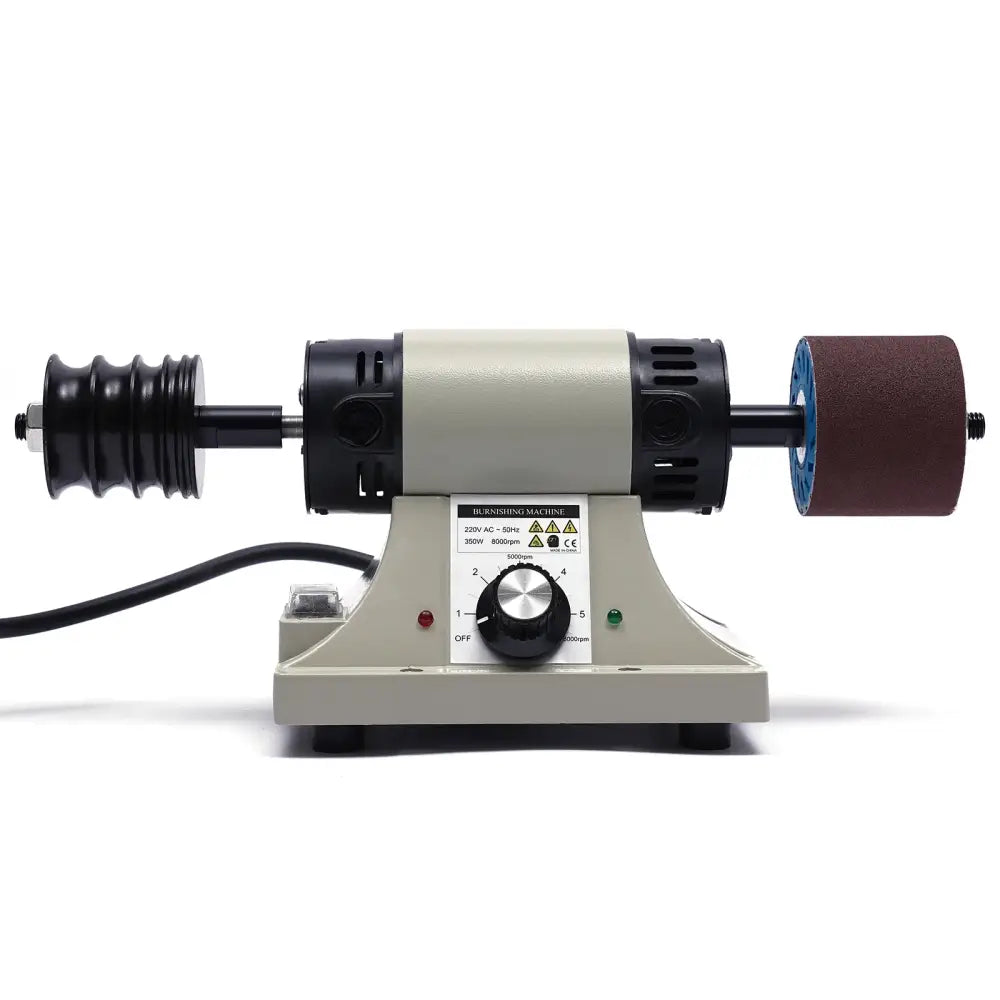 Machine à brunir le cuir 350 W – polisseuse électrique 220 V - Blanc / France - Polisseuse électrique pour cuir