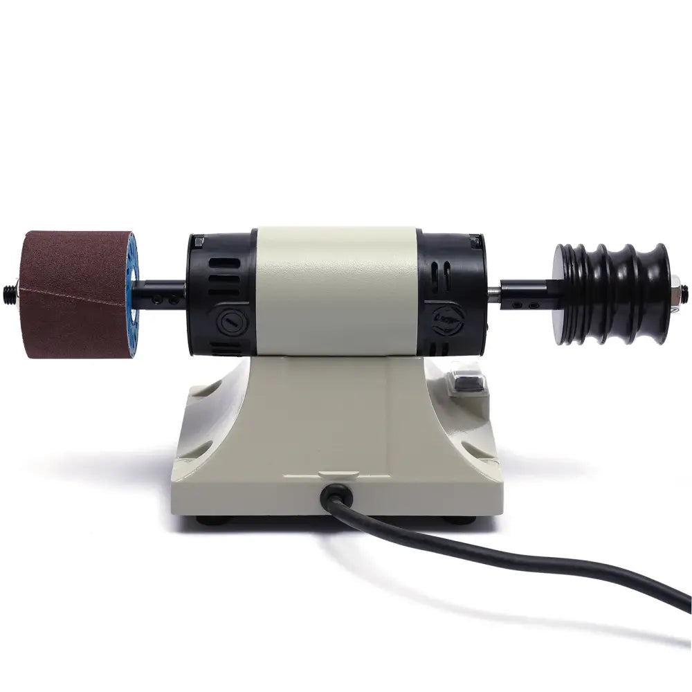 Machine à brunir le cuir 350 W – polisseuse électrique 220 V - Blanc / France - Polisseuse électrique pour cuir