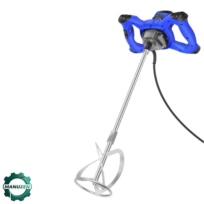 Malaxeur électrique 2 600 W – peinture et mortier 6 vitesses - Bleu / Prise européenne / France - malaxeur électrique