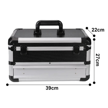 Mallette de rangement rigide en aluminium – modèle portable – photo produit 10